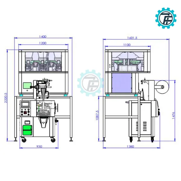 ម៉ាស៊ីនវេចខ្ចប់តែជារូបត្រីកោណ 12 May dong goi tra tui loc tam giac 03 1