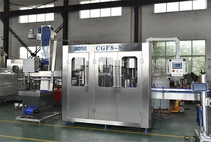 ម៉ាស៊ីនបំពេញទឹកដប CGF8-8-4 3 bottled water filling machine cgf8 8 4 01