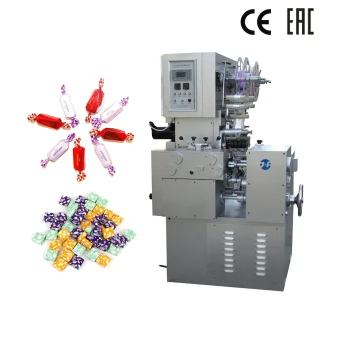 ម៉ាស៊ីនវេចខ្ចប់ស្ករគ្រាប់បង្វិល ២ក្បាល 2 ម៉ាស៊ីនវេចខ្ចប់ស្ករគ្រាប់