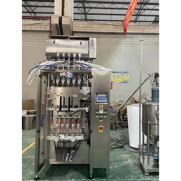 ម៉ាស៊ីនវេចខ្ចប់ម្សៅពហុជួរ 12 may dong goi bot nhieu lan 04