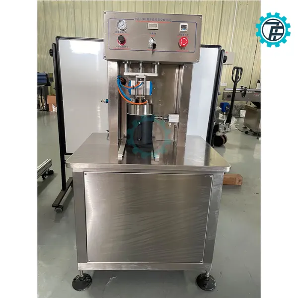 ម៉ាស៊ីនចិញ្ចៀនក្បាលដបទឹកកញ្ចក់ដោយសម្ពាធទាបពាក់កណ្តាលស្វ័យប្រវត្តិ 5 ម៉ាស៊ីនចិញ្ចៀនក្បាលដបទឹកកញ្ចក់ដោយសម្ពាធទាបពាក់កណ្តាលស្វ័យប្រវត្តិ - Image 5