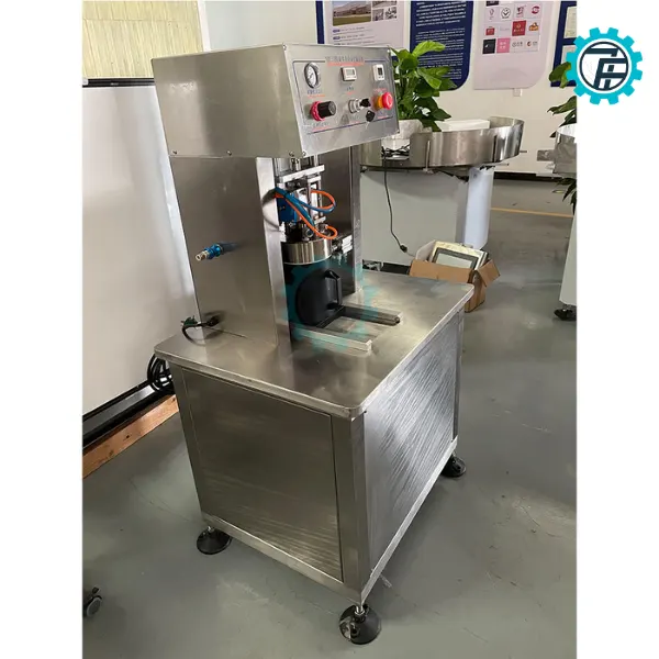 ម៉ាស៊ីនចិញ្ចៀនក្បាលដបទឹកកញ្ចក់ដោយសម្ពាធទាបពាក់កណ្តាលស្វ័យប្រវត្តិ 7 ម៉ាស៊ីនចិញ្ចៀនក្បាលដបទឹកកញ្ចក់ដោយសម្ពាធទាបពាក់កណ្តាលស្វ័យប្រវត្តិ - Image 7