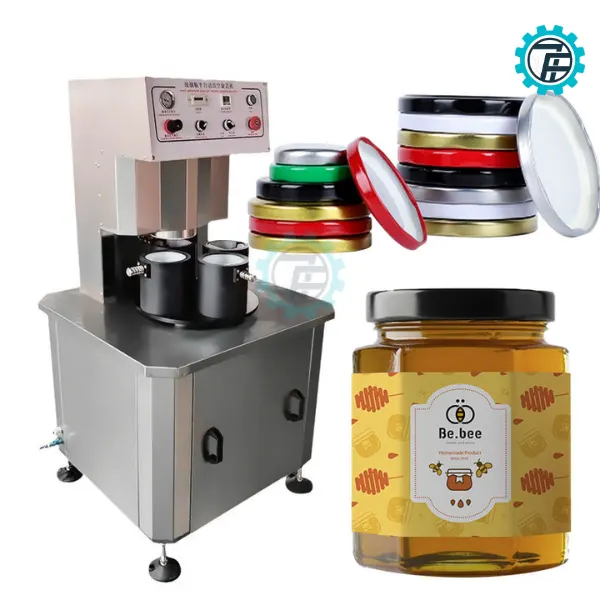 ម៉ាស៊ីនចិញ្ចៀនក្បាលដបទឹកកញ្ចក់ដោយសម្ពាធទាបពាក់កណ្តាលស្វ័យប្រវត្តិ 4 ម៉ាស៊ីនចិញ្ចៀនក្បាលដបទឹកកញ្ចក់ដោយសម្ពាធទាបពាក់កណ្តាលស្វ័យប្រវត្តិ - Image 4