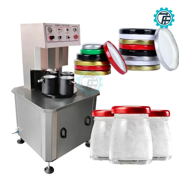 ម៉ាស៊ីនចិញ្ចៀនក្បាលដបទឹកកញ្ចក់ដោយសម្ពាធទាបពាក់កណ្តាលស្វ័យប្រវត្តិ 3 ម៉ាស៊ីនចិញ្ចៀនក្បាលដបទឹកកញ្ចក់ដោយសម្ពាធទាបពាក់កណ្តាលស្វ័យប្រវត្តិ - Image 3