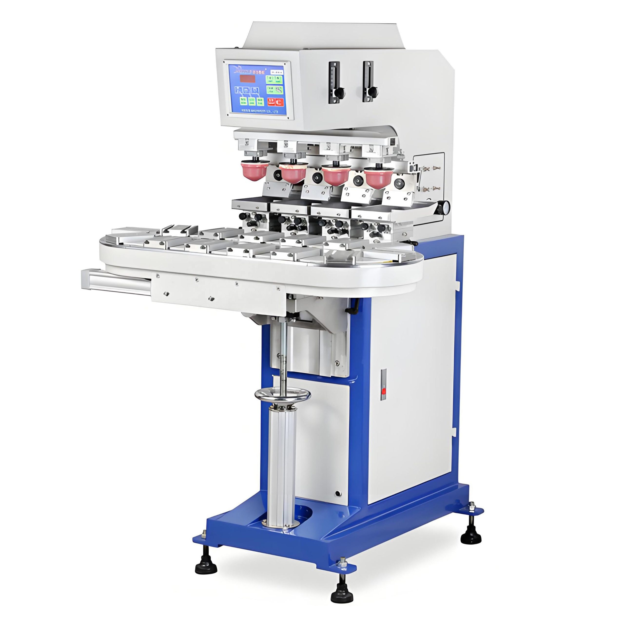 ម៉ាស៊ីនព្រីន ៤ ពណ៌ ជាមួយឧបករណ៍បញ្ជូន ២ ប្រភេទ