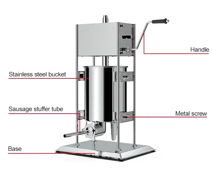 5 liter manual sausage maker 02
