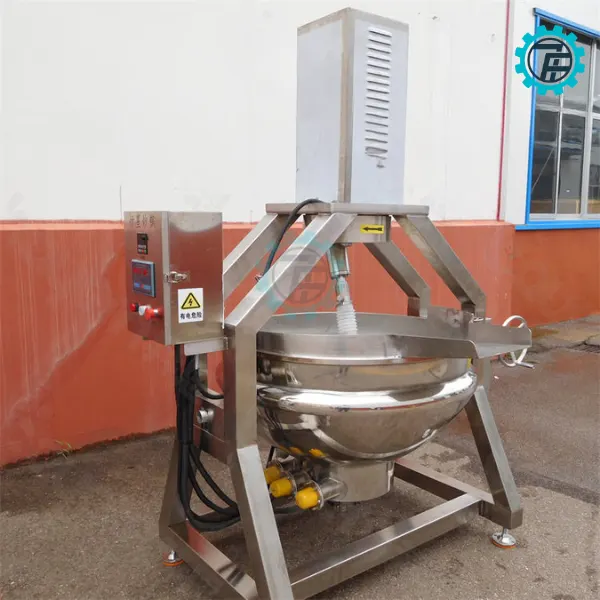 ខ្ទះចៀនឧស្សាហកម្ម 50L - 500L 3 ខ្ទះចៀនឧស្សាហកម្ម 50L - 500L - Image 3