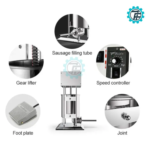 ម៉ាស៊ីនច្របាច់សាច់ក្រក ១០ លីត្រ 3 ម៉ាស៊ីនបង្ហាប់សាច់ក្រក ១០ លីត្រ