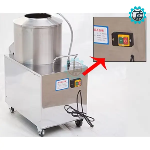 ម៉ាស៊ីនបកសំបកដំឡូង YQ350 6 may got vo khoai tay YQ 350 07