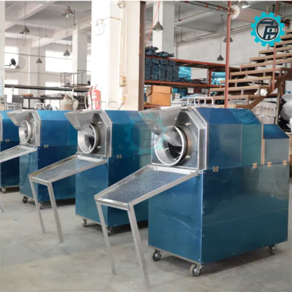 ម៉ាស៊ីនអាំងគ្រាប់ពូជអគ្គិសនី 10–12kg អាចប្រើសម្រាប់អាំងគ្រាប់ជាច្រើនប្រភេទ។